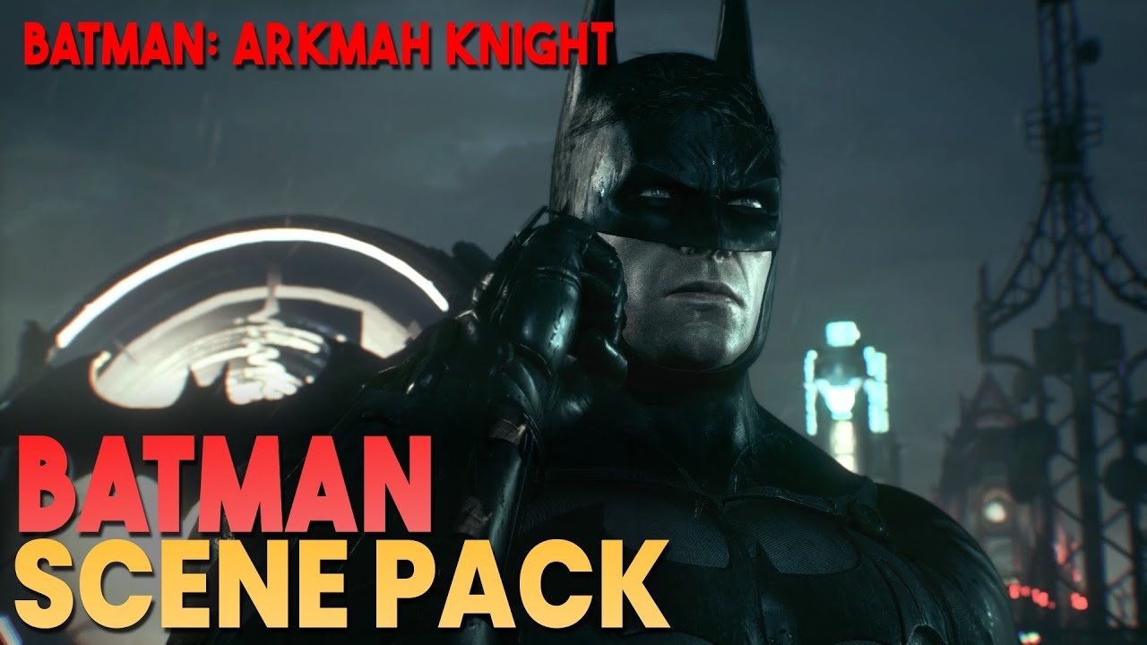 Batman Scene Pack (Part 2) || Batman: Arkham Knight || 1080p, 60FPS
