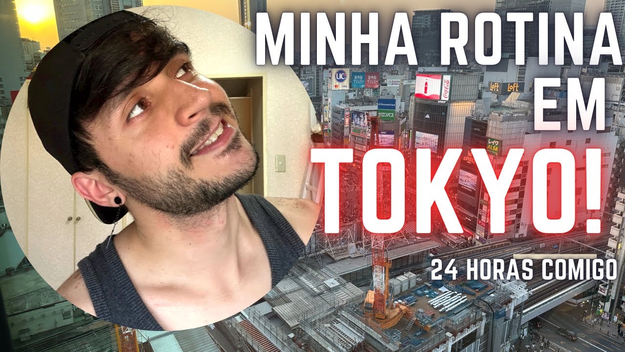 24 horas comigo em Tokyo! Rotina, aula, trabalho, banho e alimenta&ccedil;&atilde;o do intercambista no Jap&atilde;o