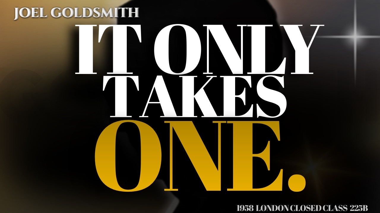 Joel Goldsmith: One Person Can SHIFT World Events (Supreme Court Bill Stopped Through Prayer!)