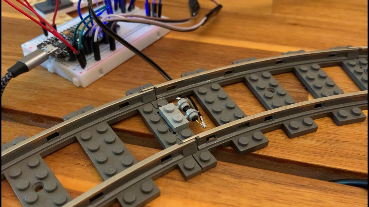 Lego Train Automation - Reed Sensors [en]