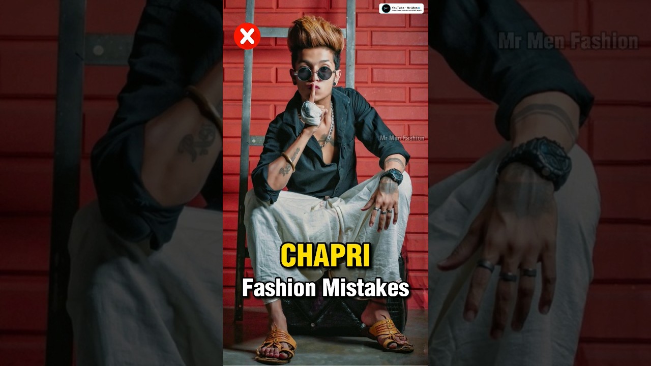 Chapri Fashion Mistakes ❌ || #shorts #viral