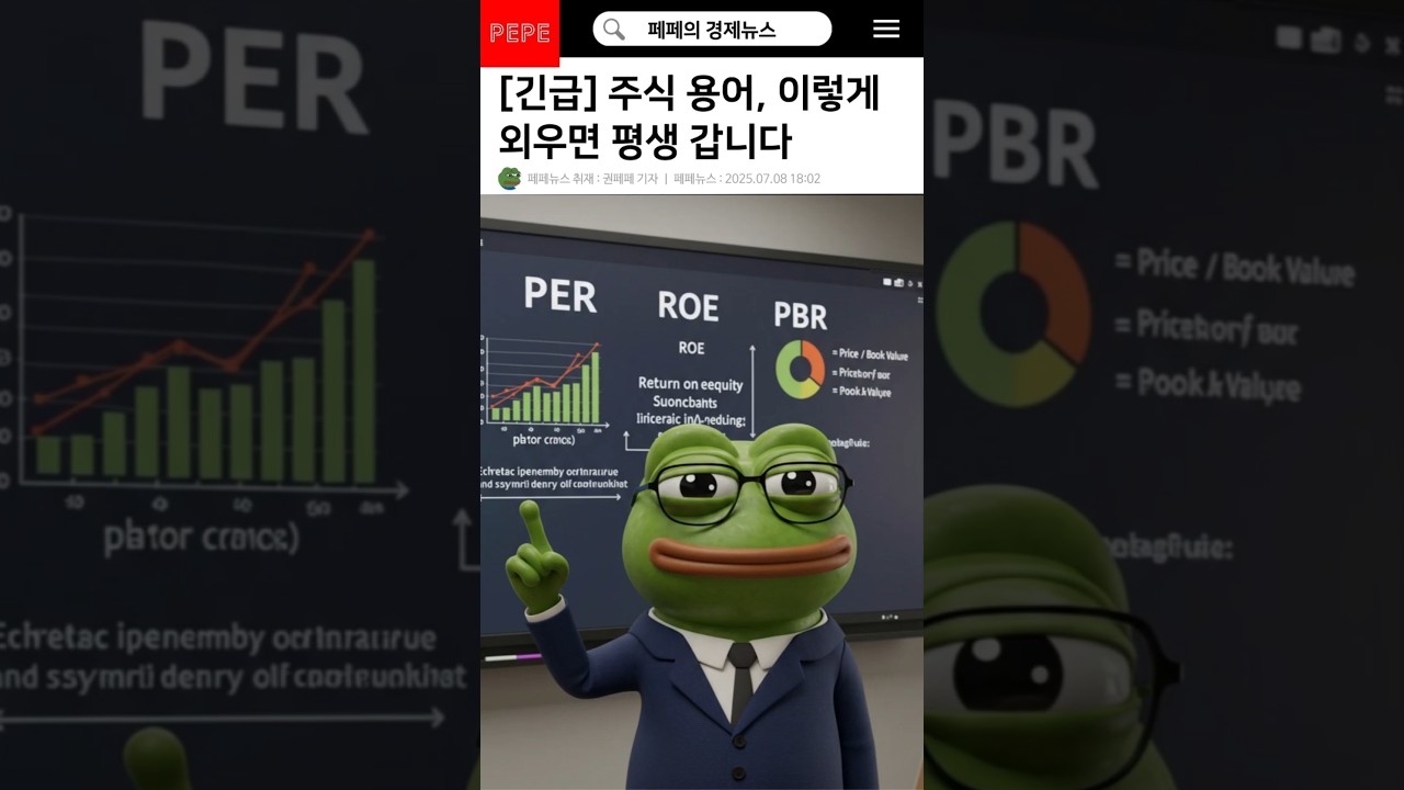 주식 용어, 이렇게 외우면 평생 갑니다