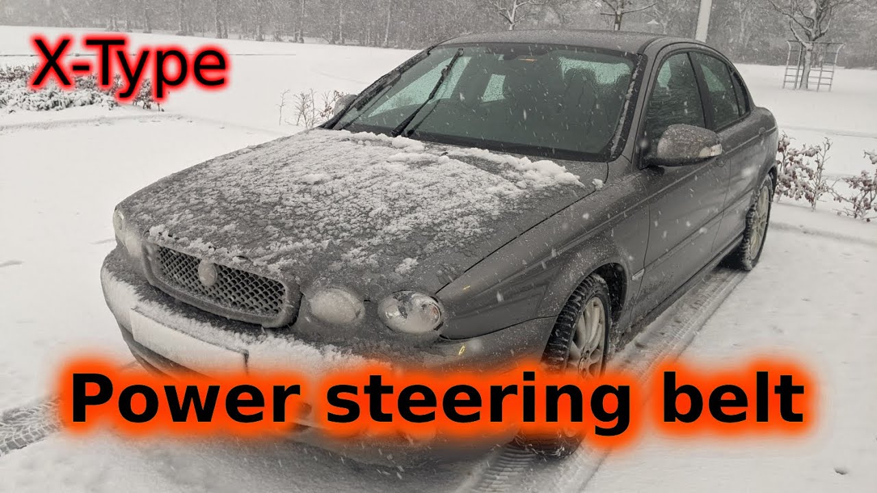 Power steering belt - X Type Jaguar