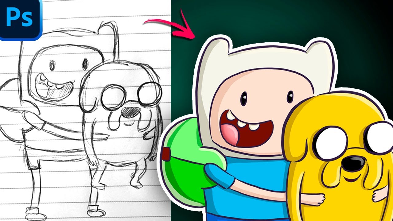 Como Desenhar e Colorir no PHOTOSHOP - Tutorial COMPLETO para Iniciantes
