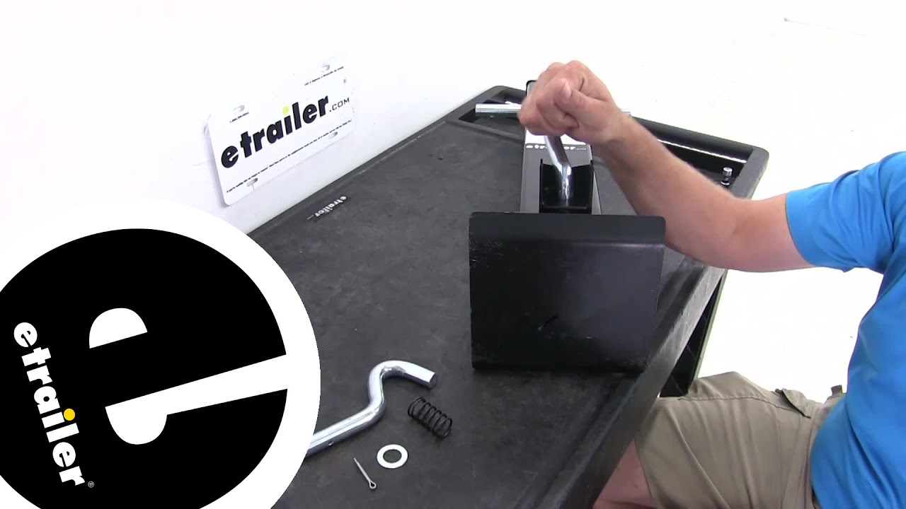 etrailer Jack Replacement Plunger Pin Assembly Installation
