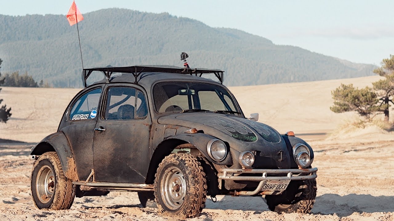 Subaru Swapped VW Baja Bug Goes To The Dunes!
