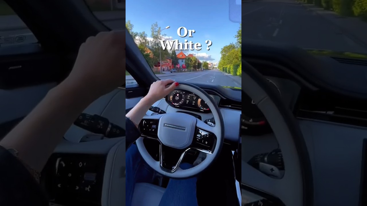 BLACK OR WHITE INTERIOR? RANGE ROVER SPORT