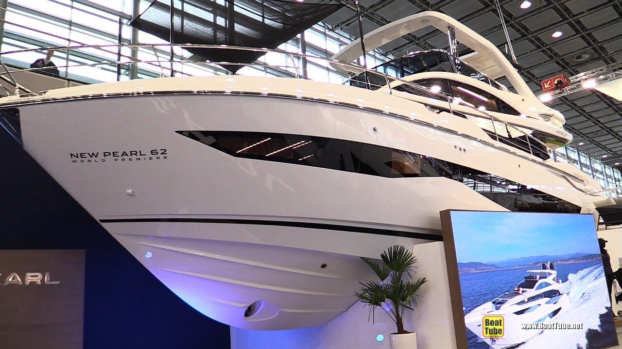 2020 Pearl 62 Luxury Yacht - Walkaround Tour - World Premiere at 2020 Boot Dusseldorf