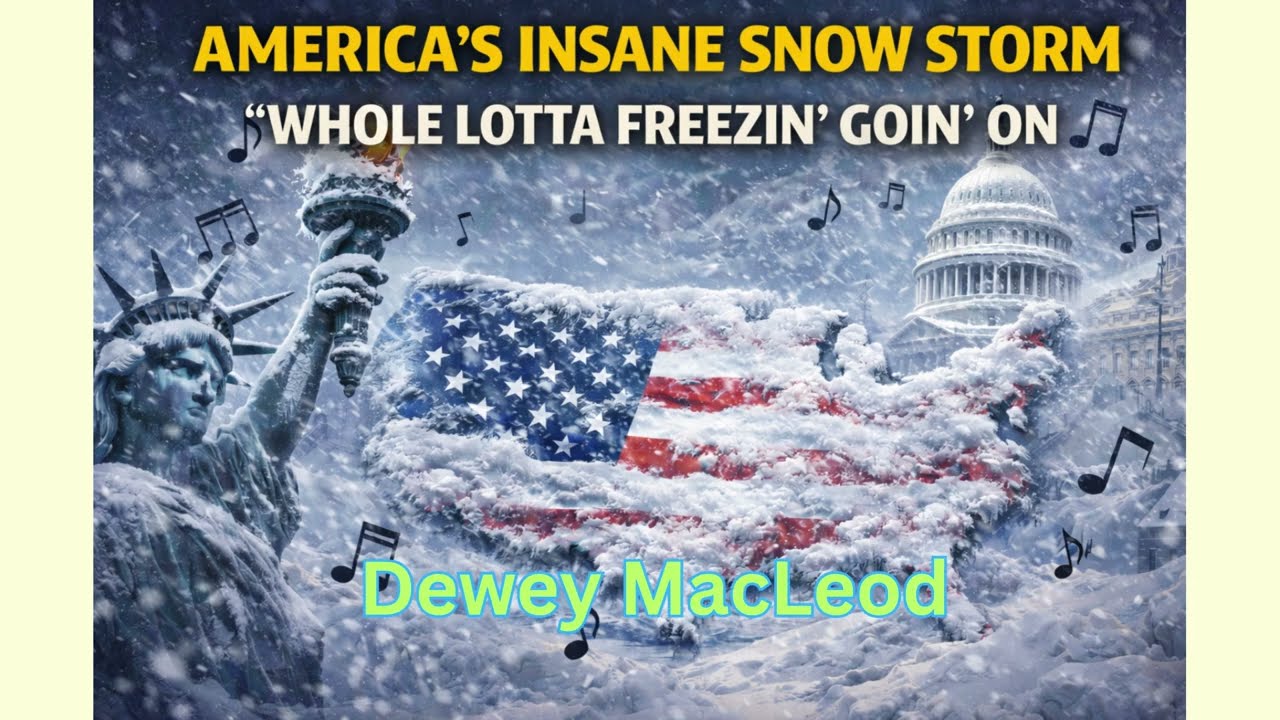 Whole Lotta Freezin' Goin' On By Dewey MacCleod  The Blizzard of '26