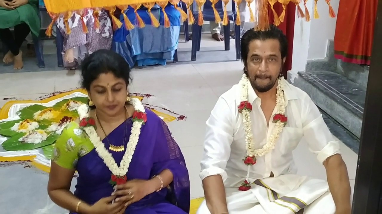 Actor arjun sarja sir's house warming ceremony performed by our pandits www.pourohithya.in