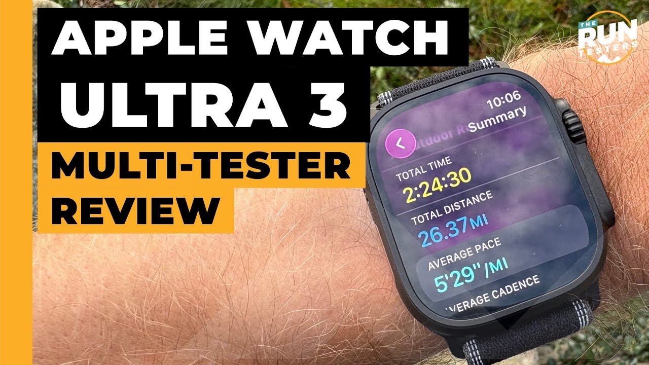 Apple Watch Ultra 3 Review: Three runners give their verdict on Apple’s top smartwatch