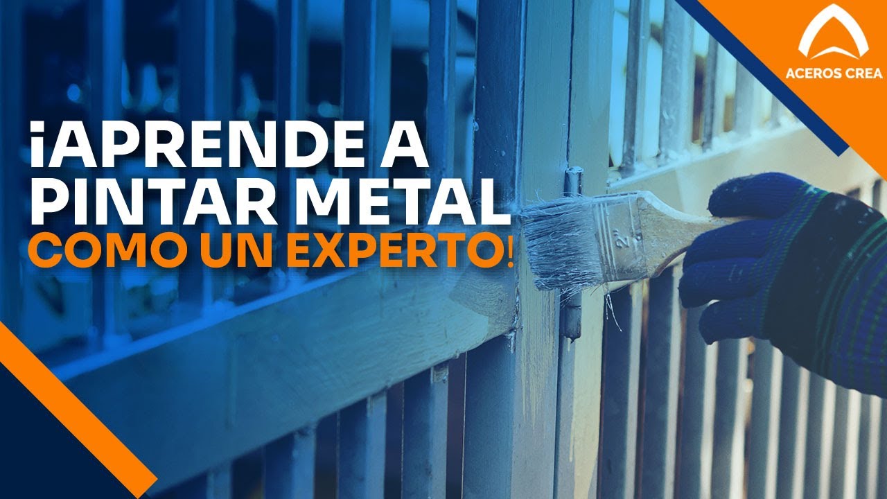 5 Técnicas para Pintar Metal como un Profesional 🔵🟠🔴✅