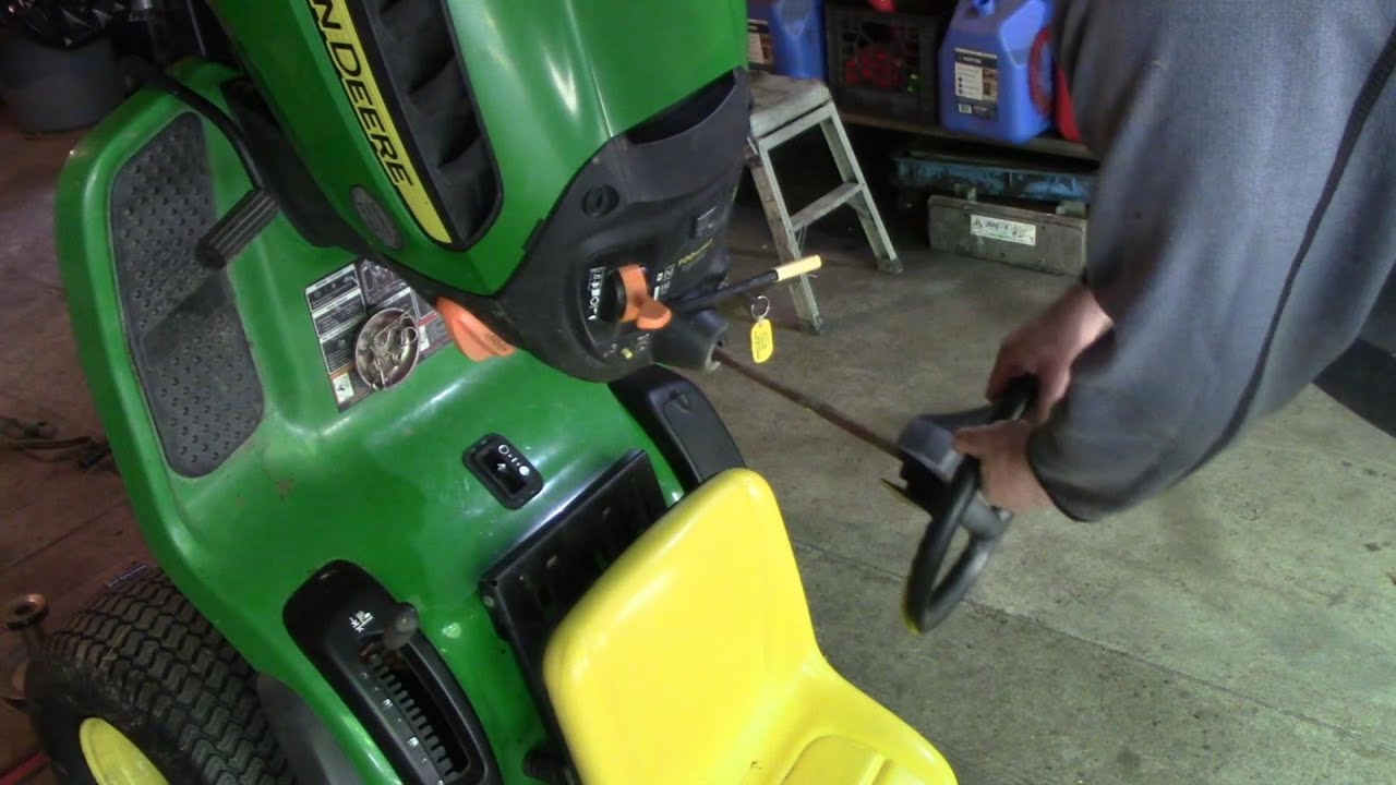 John Deere D130 Drive belt installation. (Easy complete steps)