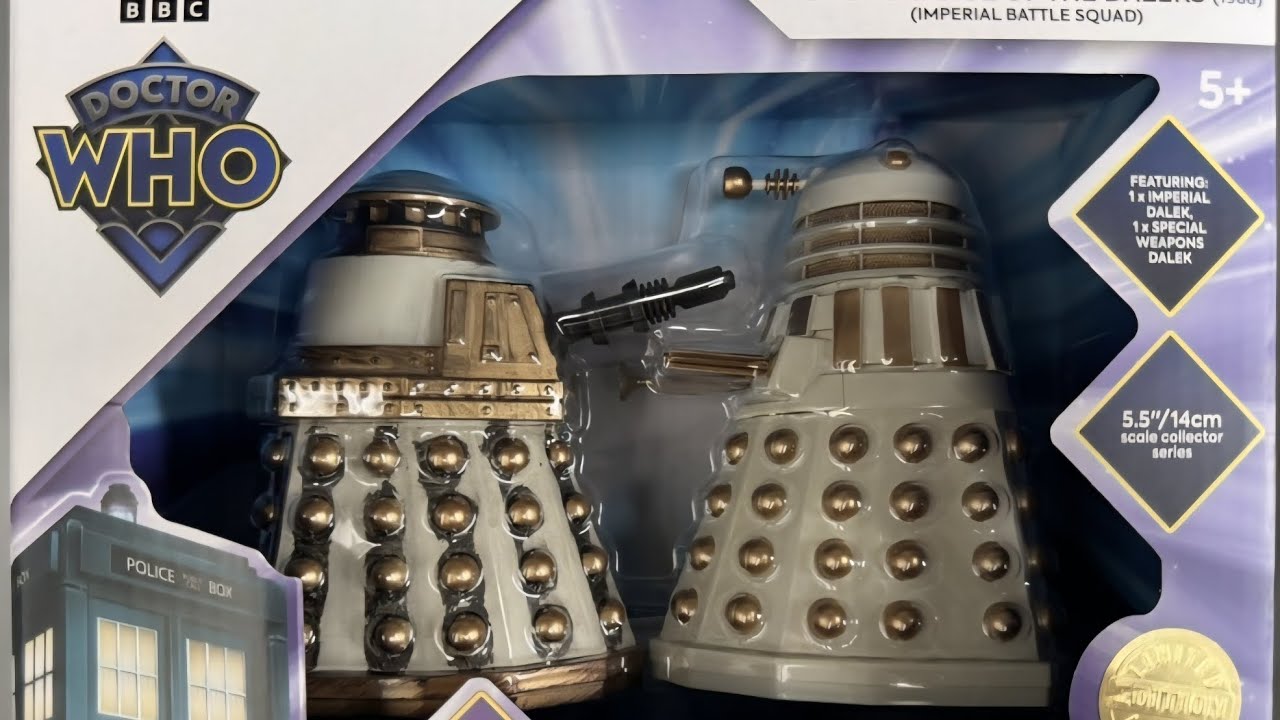 Doctor Who B&M History of the Daleks set #20
