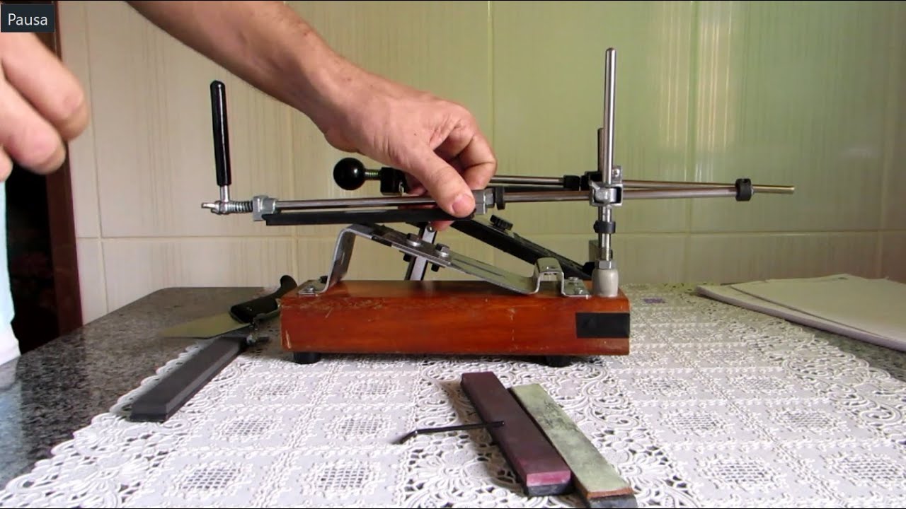 Afiador Ruixin Pro III - Modificações + afiação