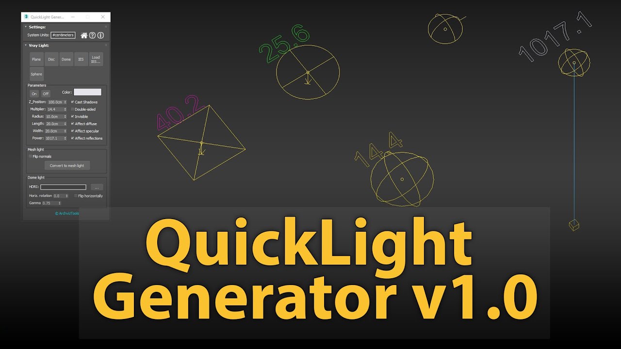 QuickLight Generator v1.0