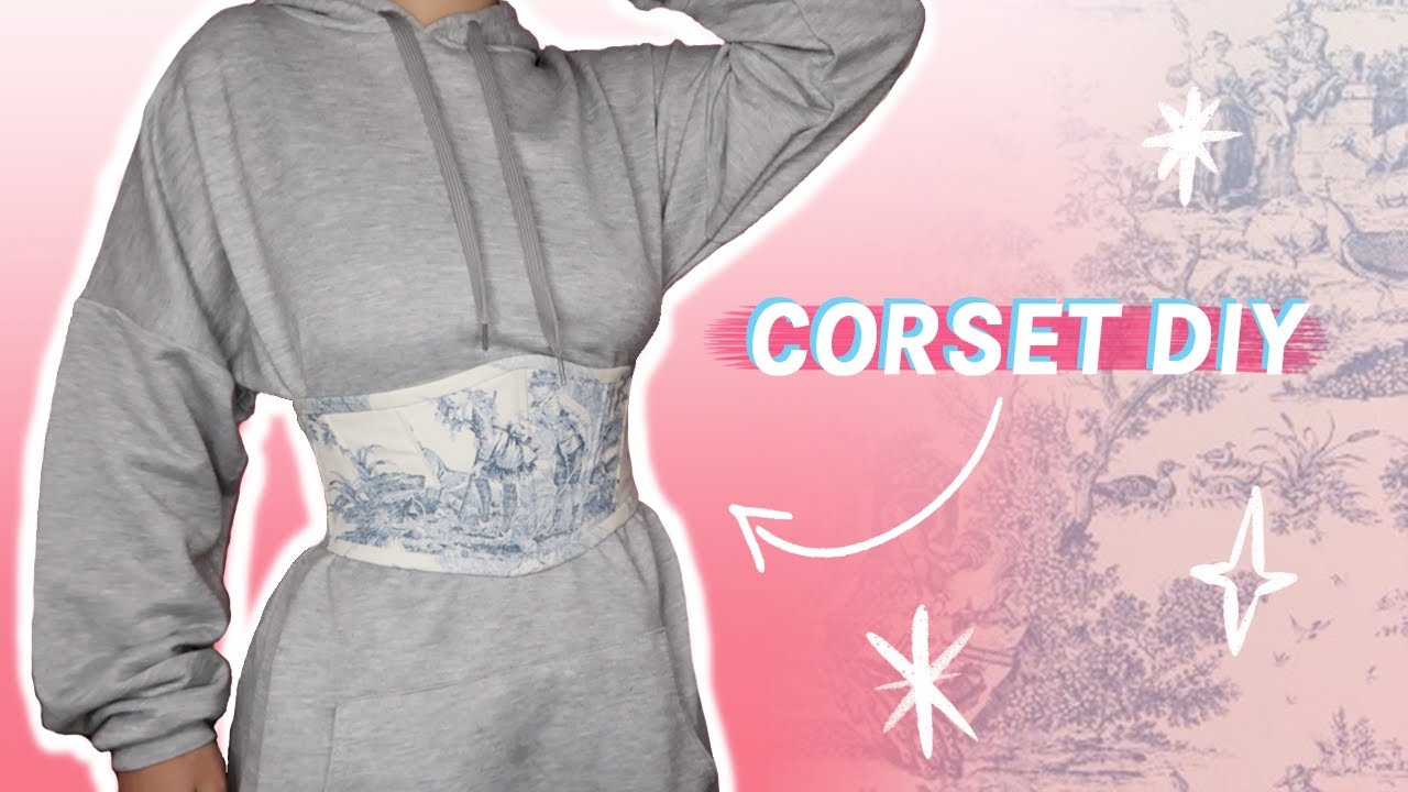 DIY CORSET SUR MESURE // Tuto + Patron Gratuit 🧵