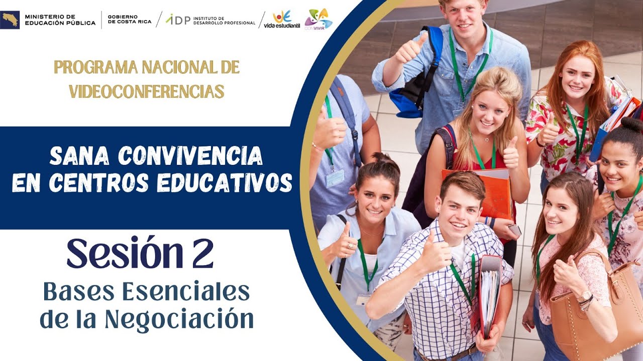 Sana Convivencia en Centros educativos Sesion #2