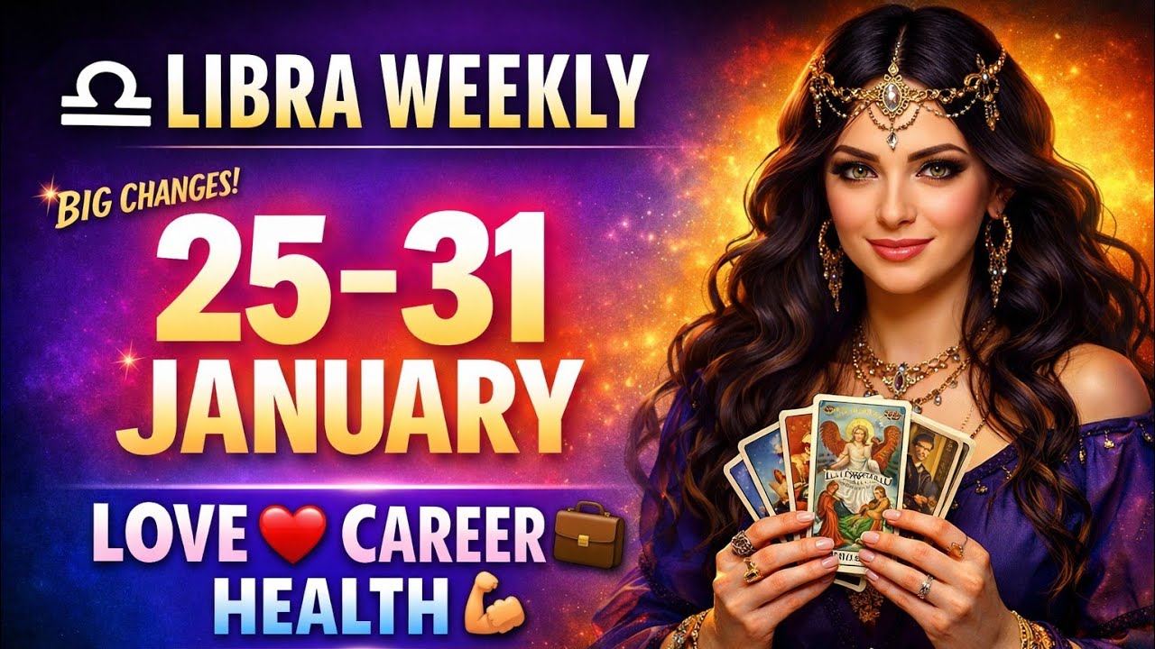 Libra ♎️ तुला राशि साप्ताहिक राशिफल (25-31) January Collective ♥️ Career Health Student Reading 📚 