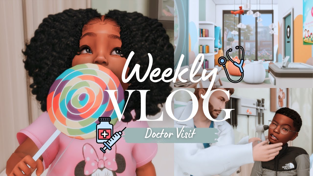 Mom life - Check-up Day 🏥🩺 - The Sims 4