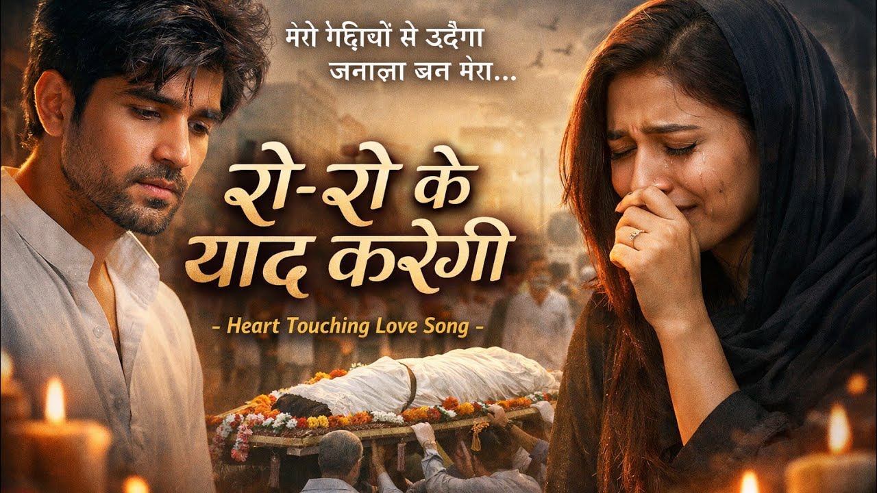 Ro Ro Ke Yaad Karegi 💔 | Meri Galiyon Se Uthega Janaza Jab Mera | Very Sad Love Story Song