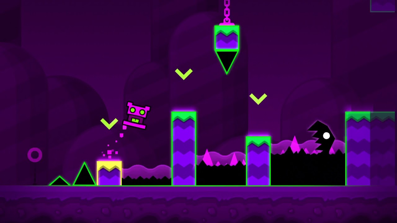 Geometry Dash World: Dashlands - Payload Gameplay (Music by Dex Arson) - 4K