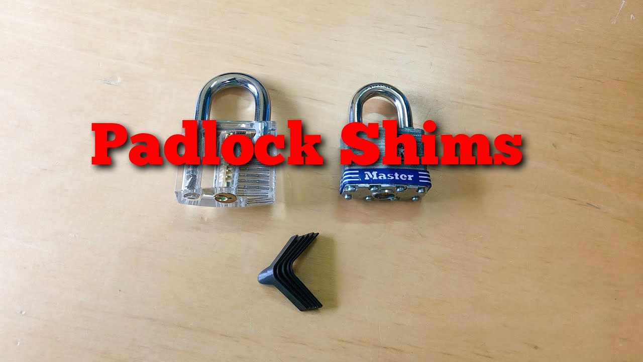 How to Shim Open a Padlock