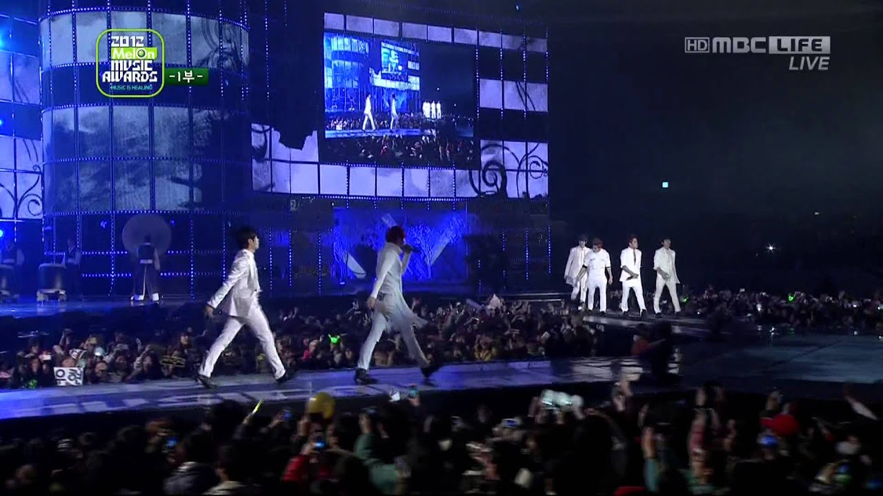 121214 2012멜론뮤직어워드 인피니트 CUT (cr.닥치고성규)