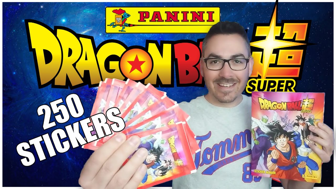 J'ouvre 250 Stickers PANINI Dragon Ball Super + Découverte De l'Album ! (Édition 2020 FR)