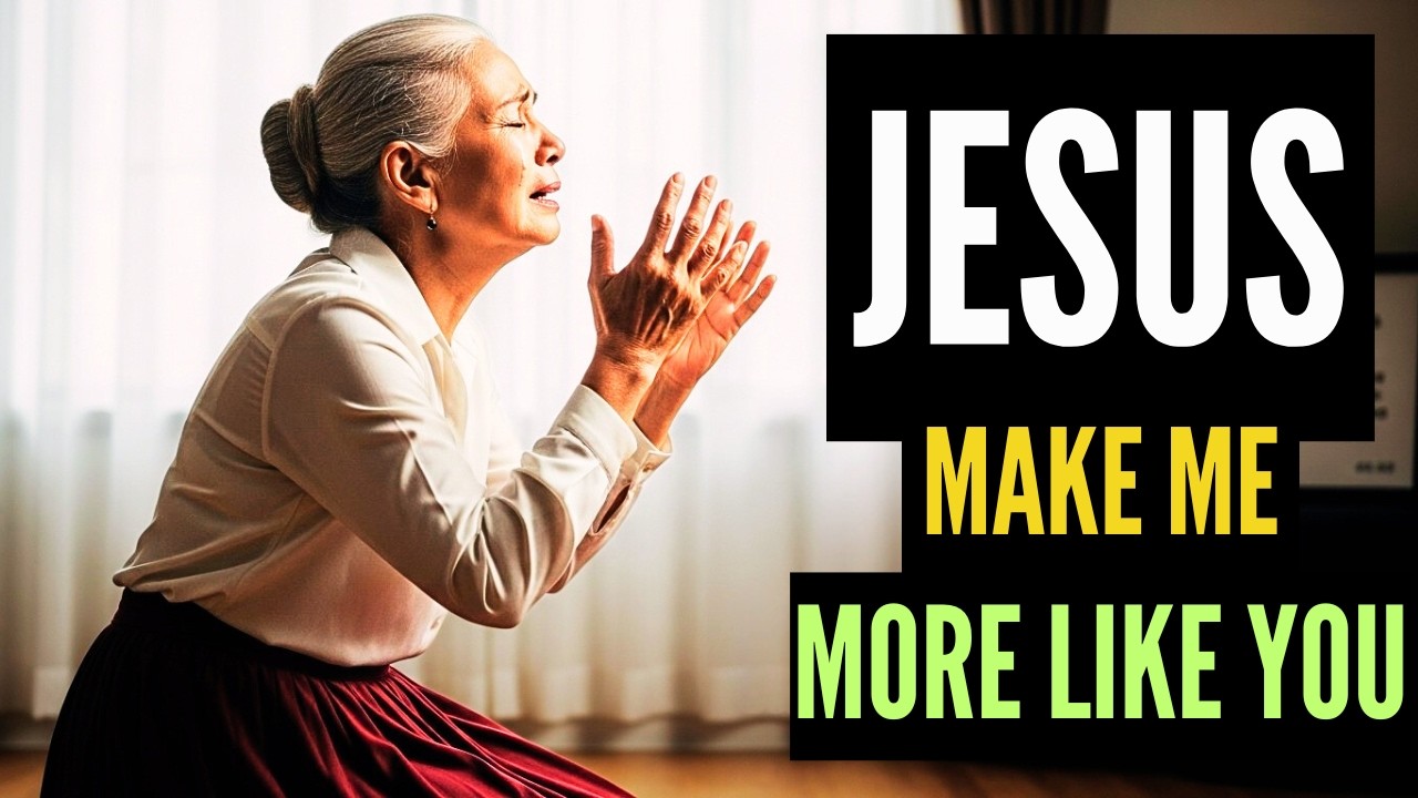 JESUS, MAKE ME MORE LIKE YOU | A Deep Prayer for Transformation & Character