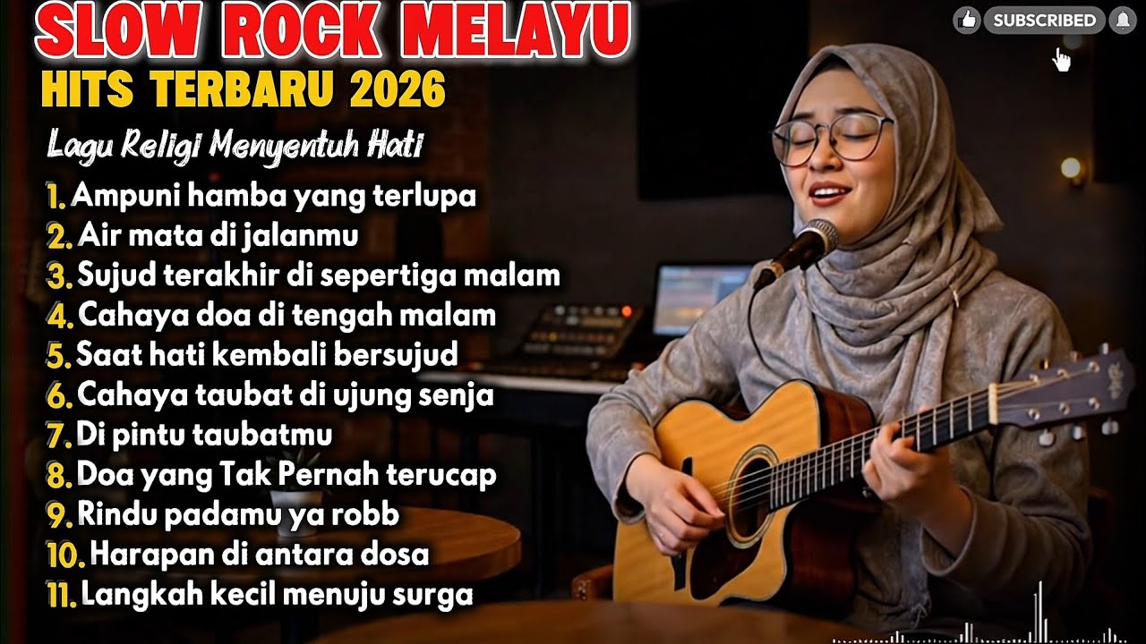NEW TIKTOK ❗ RELIGI SLOW ROCK MELAYU TERBARU 2026 | RELIGI SEDIH HARU MENYAYAT HATI 