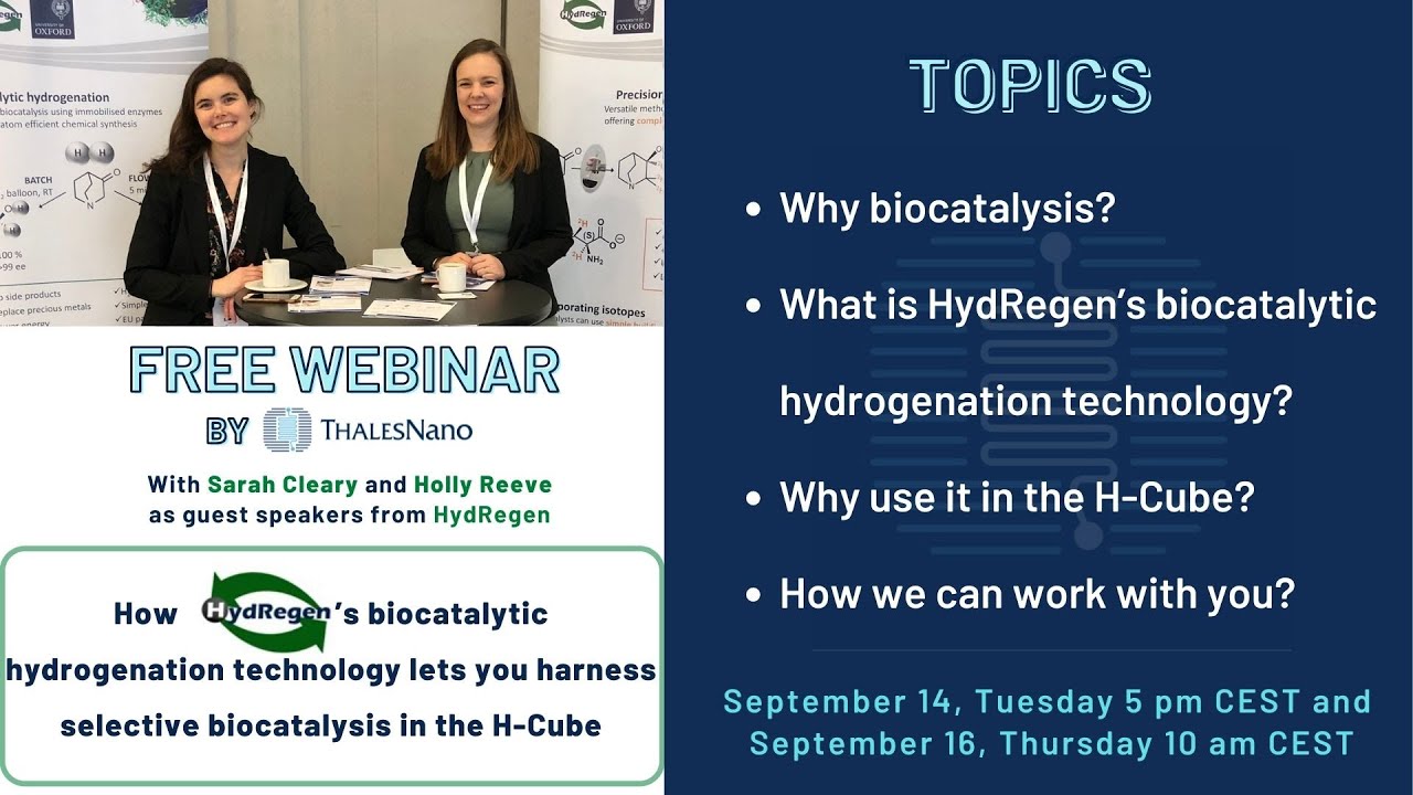 How HydRegen’s biocatalytic hydrogenation technology lets you harness selective biocatalysis