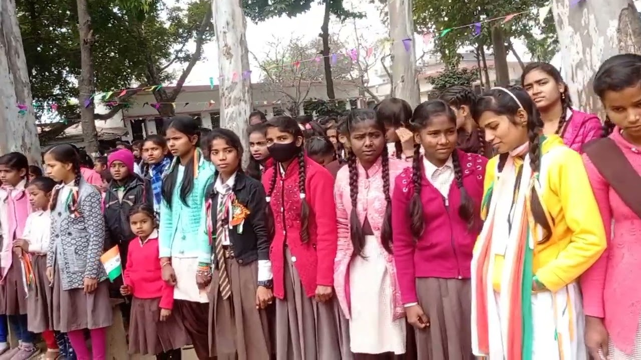26 January 2023 kisan inter College mathauli bajar Kushinagar Uttar Pradesh