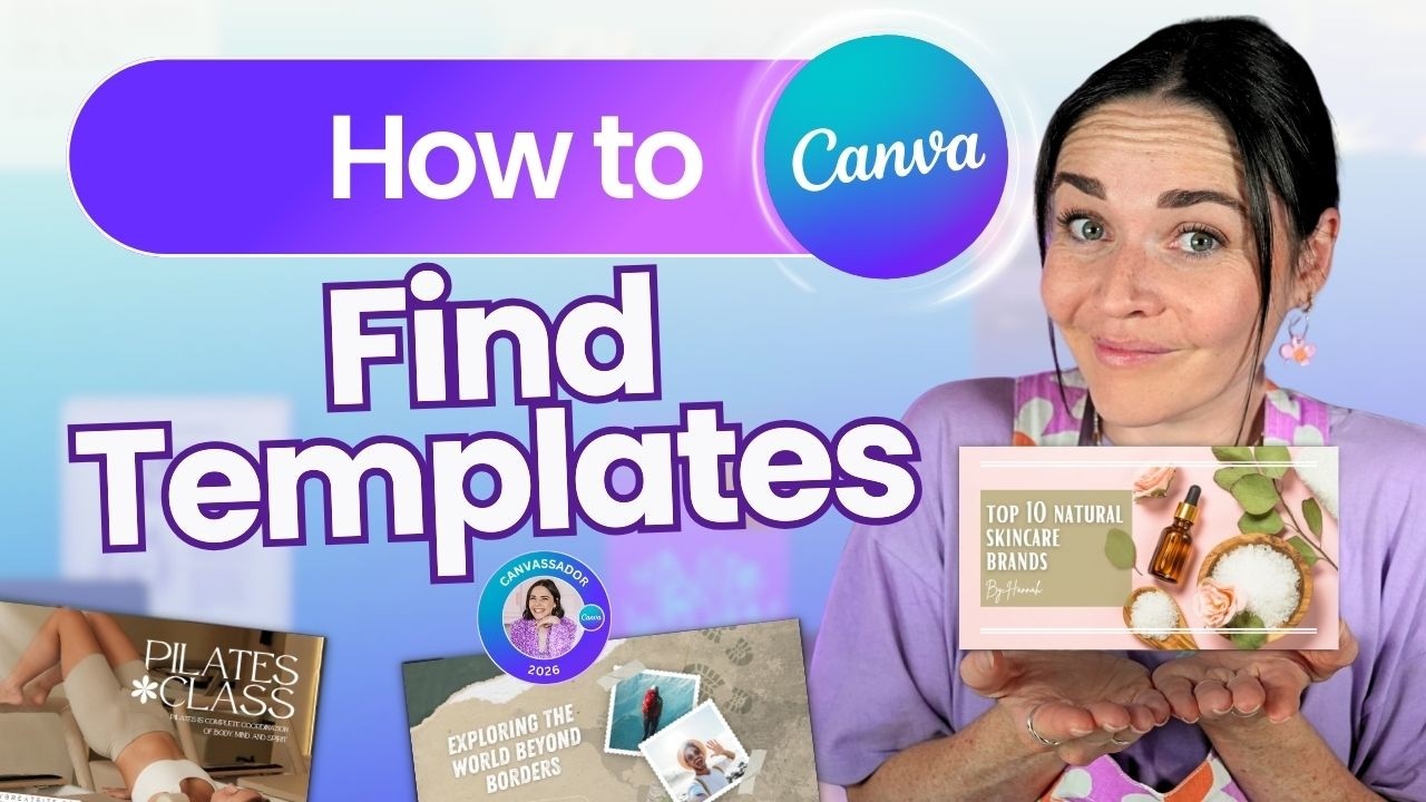 Как использовать шаблоны Canva для начинающих