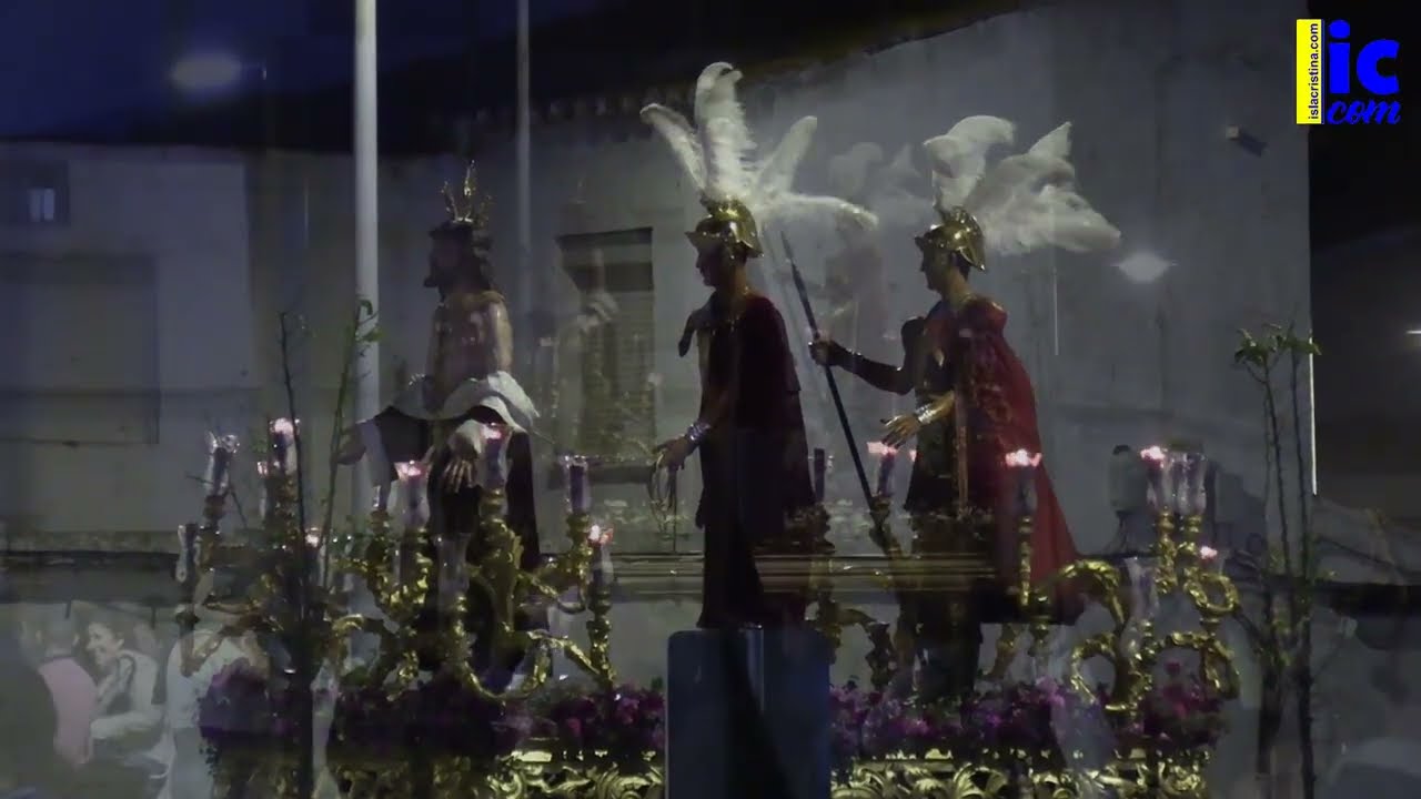 Humildad y Esperanza (Lunes Santo), a su paso por el Bulevar de la Ría de Isla Cristina. 14 04 2025.