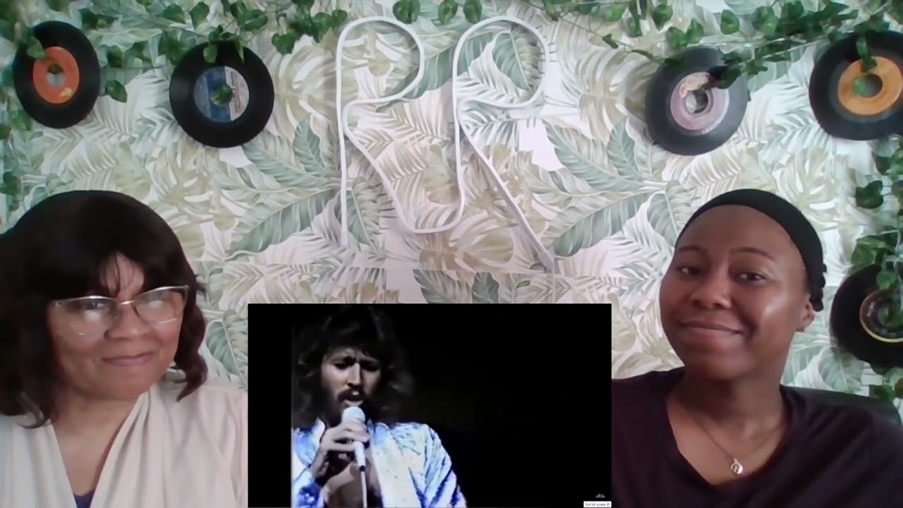 Reacting to Barry Gibb Performing 