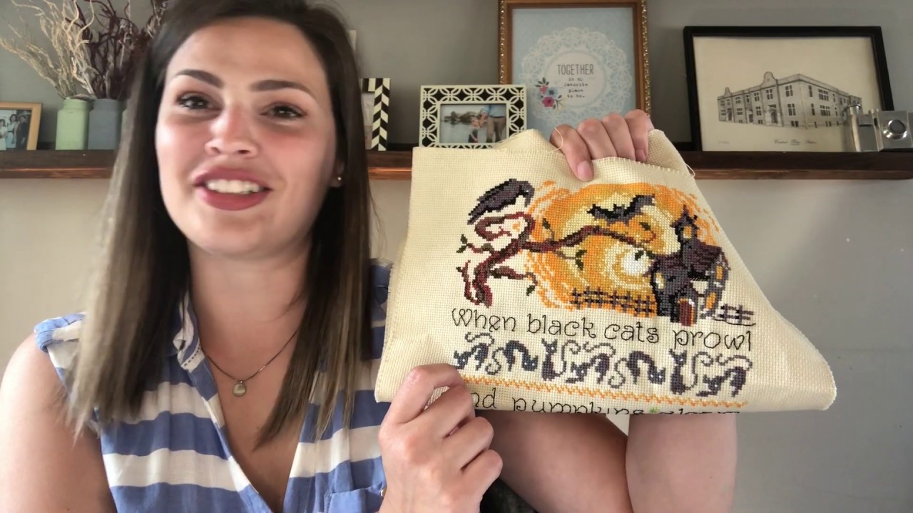 FlossTube #1 - Stitchuation Normal - The One Where I Buy a Pillow Wrapper