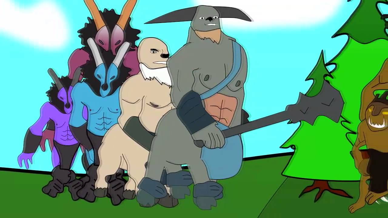 Трогательная история про кентавров от Godhunt'a Годханта Dota 2