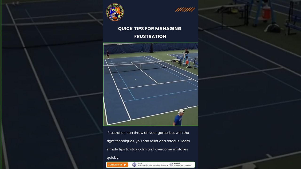 Stay Cool on the Court: Manage Frustration in Pickleball Like a Pro!