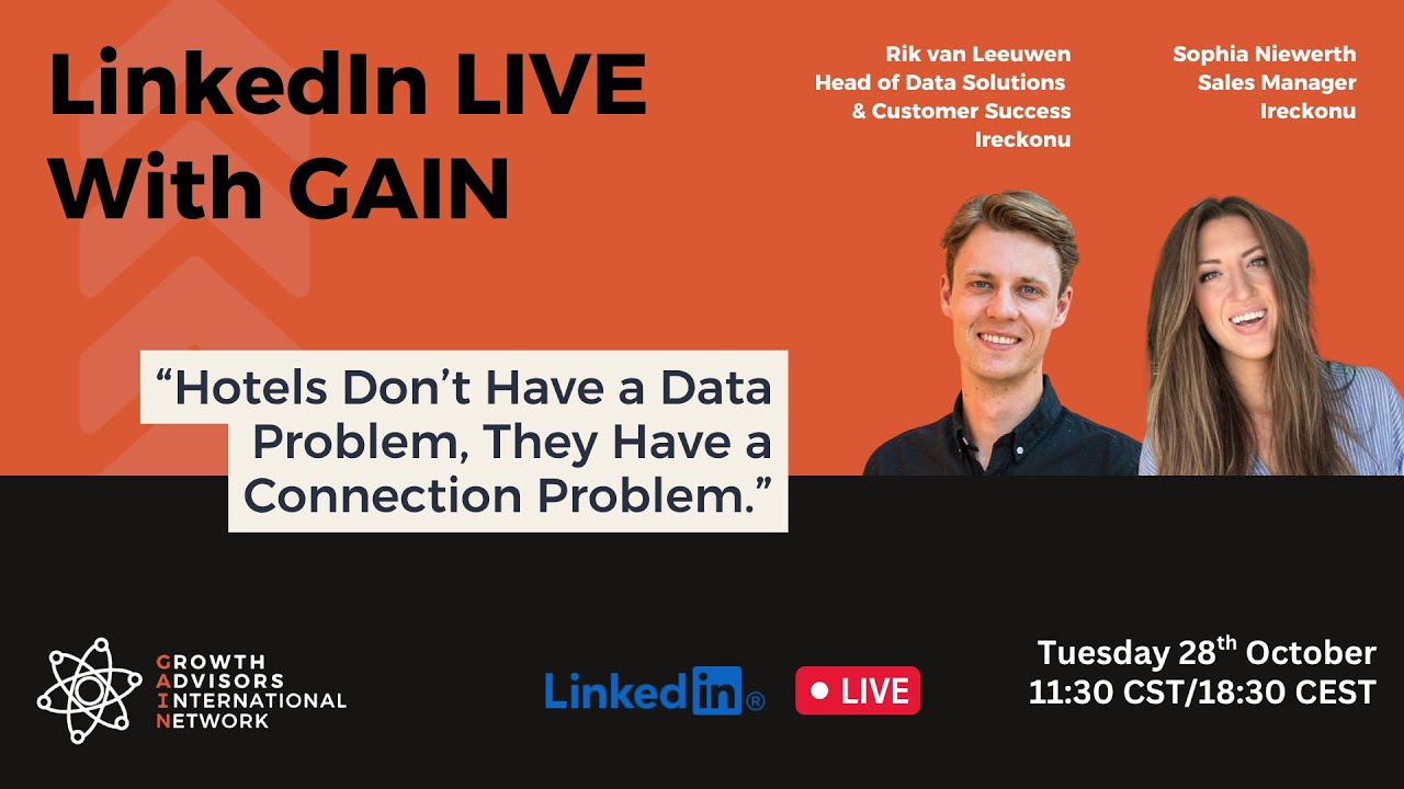 Hotels Don't Have a Data Problem: They Have a Connection Problem