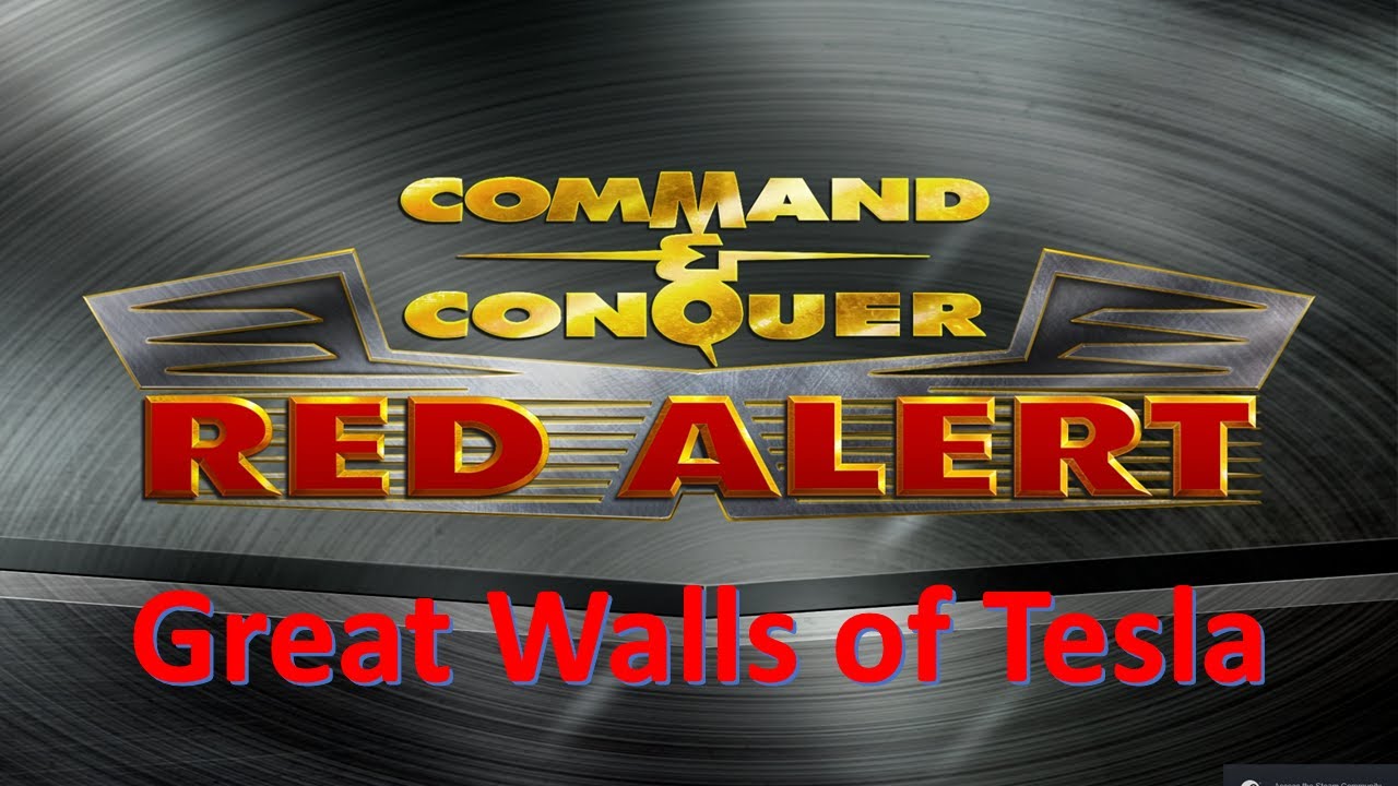 Command and Conquer Red Alert Remastered  FFA (Troll Game: The Great Walls of Tesla)