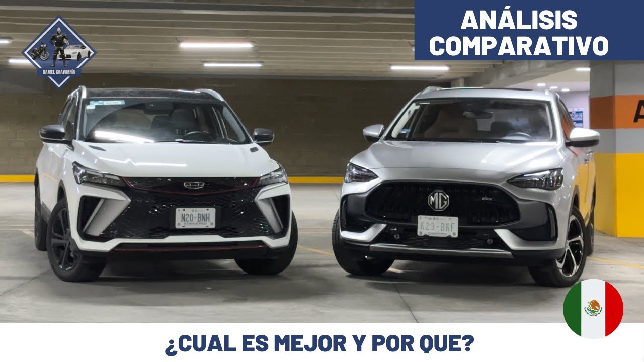 ¿Geely Coolray 2024 o MG HS 2024? - Análisis comparativo | Daniel Chavarría y Fer Hdz