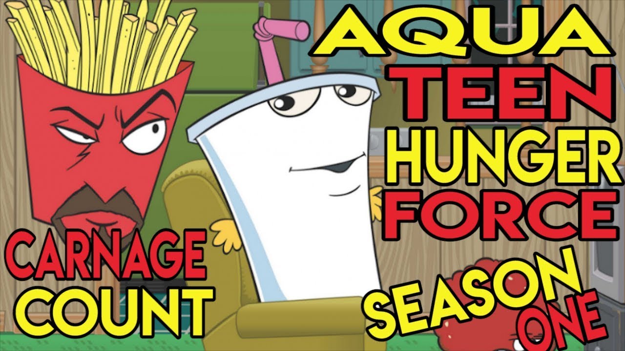 Aqua Teen Hunger Force Season One (2000) Carnage Count