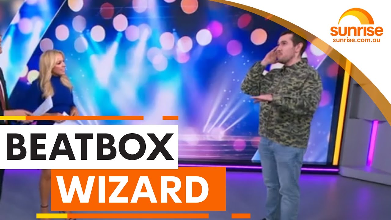 Australian professional beatboxer 'Codfish' shows us how it's done | Sunrise