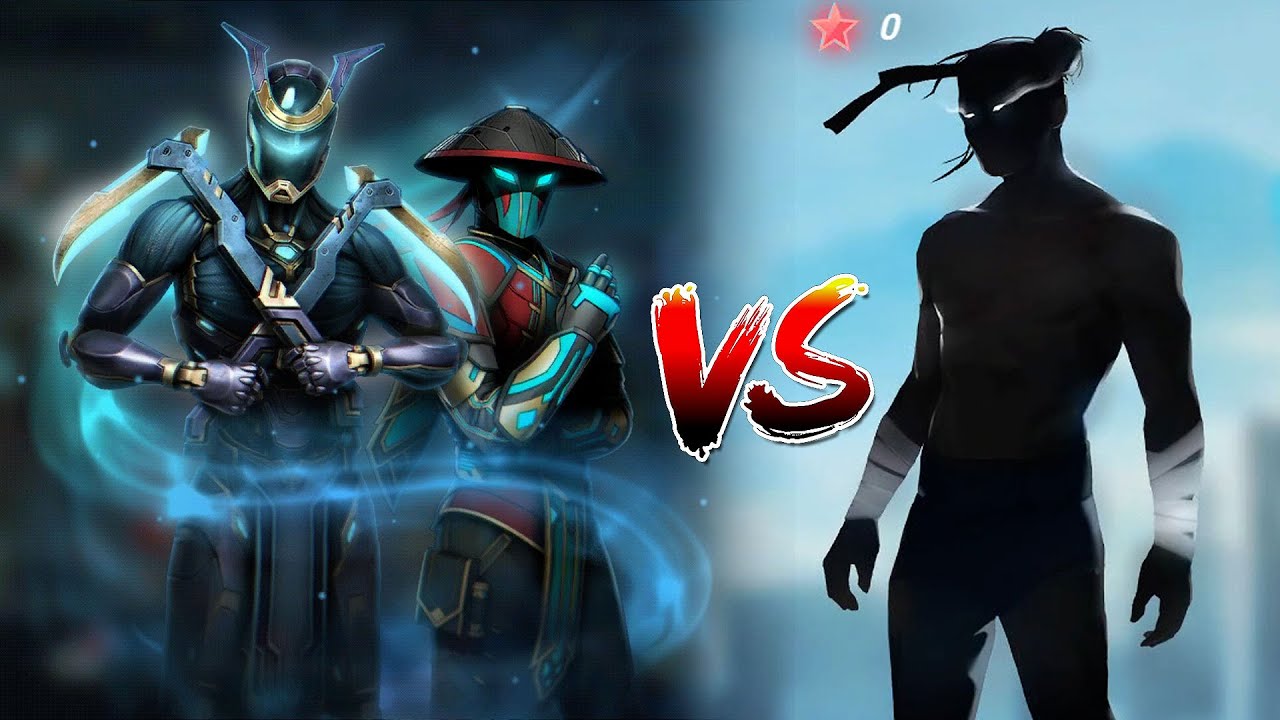 Shadow Fight 3: Anibot & Stranger Vs Shadow - Vector 2