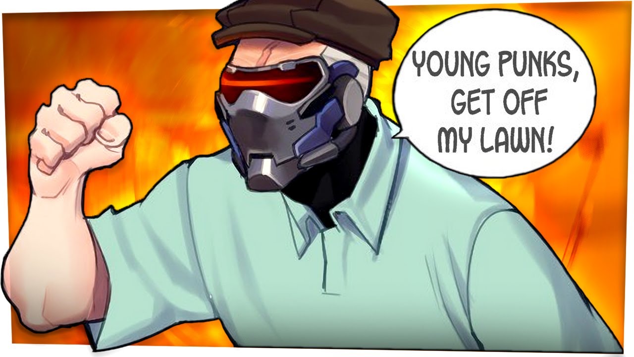 My dad plays Overwatch for the first time...