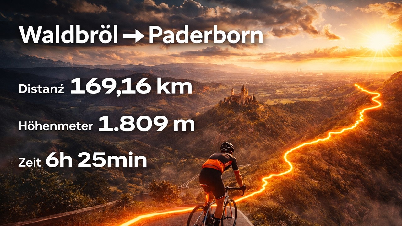 🚴 300km in 2 Tagen mit dem FAHRRAD #1 | Von Waldbröl nach Braunschweig - Bike Abenteuer Tour | AJLF