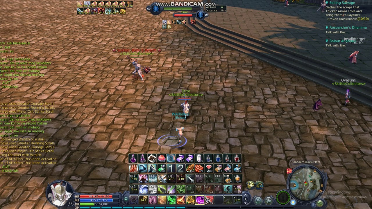Aion Overdose Glad Vs Glad Burst PVP Combo [Part 2]