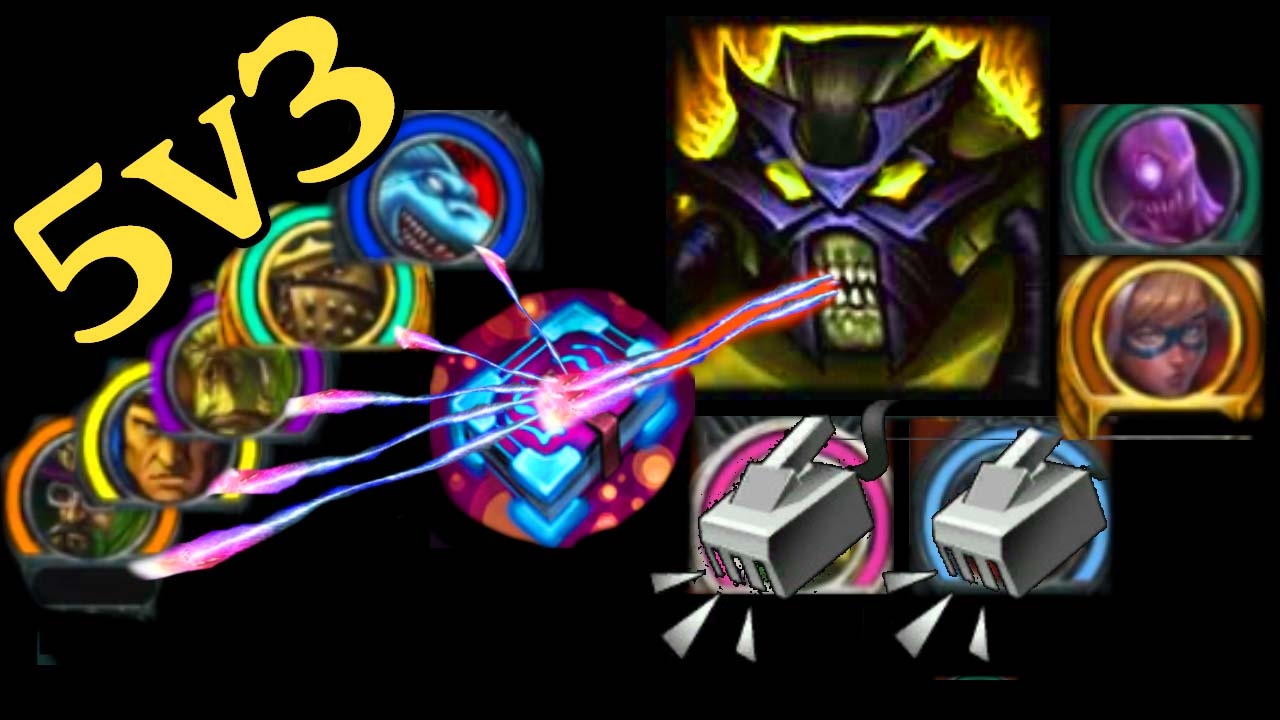HoN 5v3 Leaver game No Remake - Amun Ra Codex