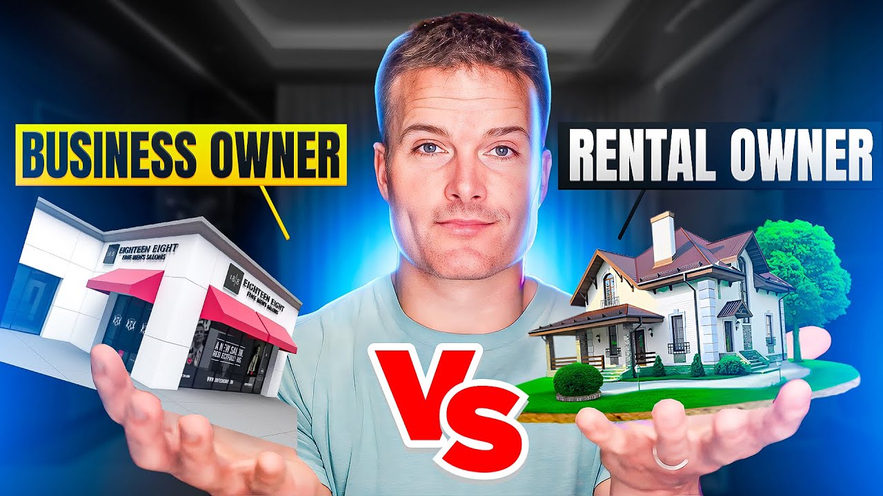 Short-term rental or business ownership for financial independence | Living Off Rentals